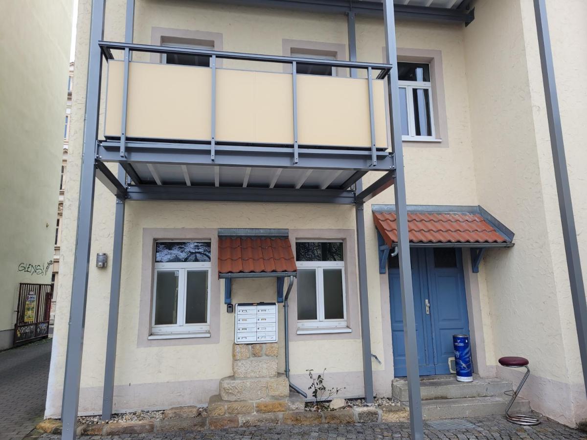 Ferienwohnung Oder Studio Dresden-Neustadt Inkl Parkplatz Mit Balkon Oder Terrasse Buitenkant foto